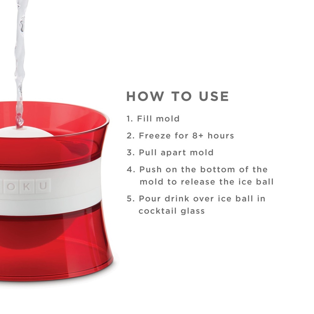 ⚡️2 for $20!⚡️Zoku ice ball mold 🧊